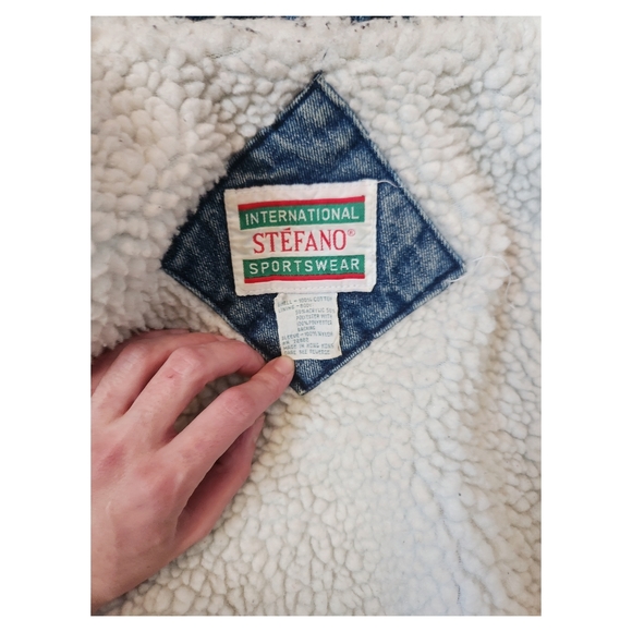 Vintage Stéfano International Sportswear Denim Jacket - Picture 7 of 7